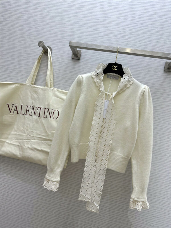 valentino wool cardigan jacket