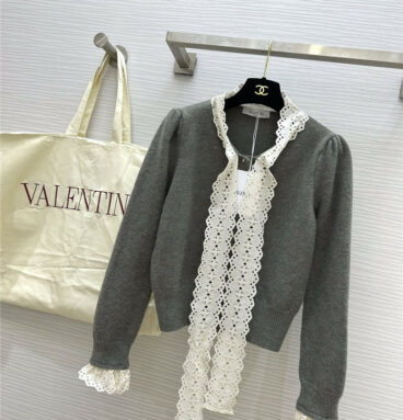 valentino wool cardigan jacket