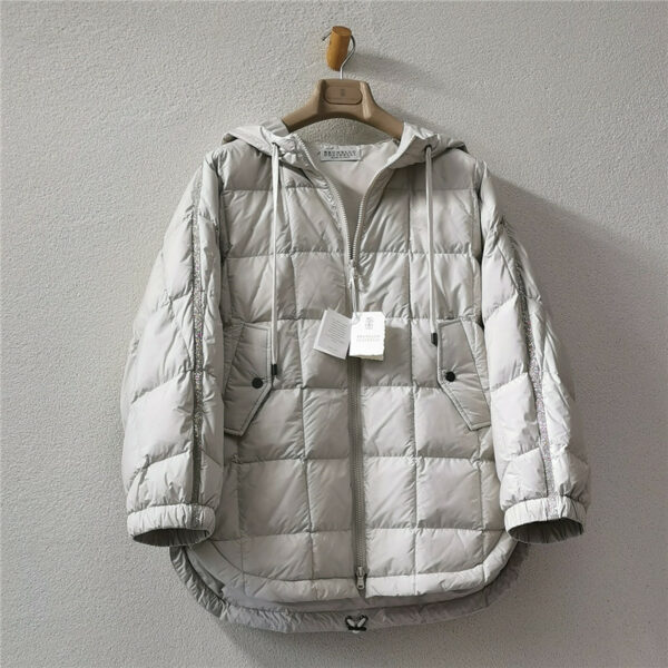 BC water-resistant matte nylon down jacket