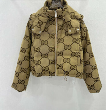 gucci new hooded down jacket