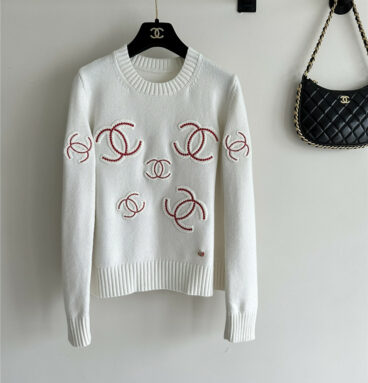 chanel new round neck knitted sweater