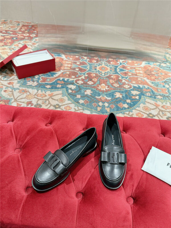 Salvatore Ferragamo British style Gancini buckle loafers