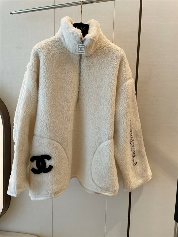 chanel new lamb wool jacket