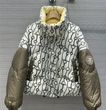 Hermès reversible design down jacket