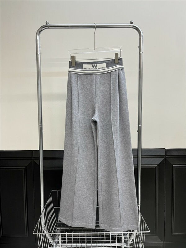 alexander wang new style composite velvet casual pants
