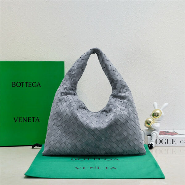 Bottega Veneta nubuck leather hop bag