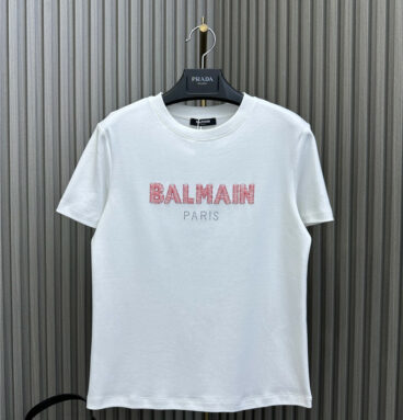 Balmain beaded T-shirt