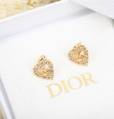 dior love earrings