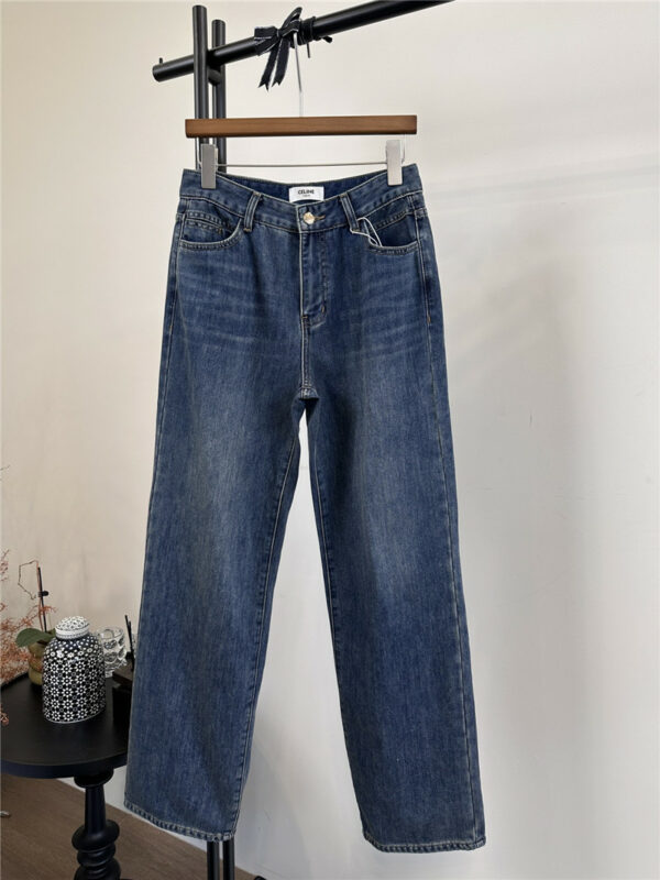 celine straight jeans