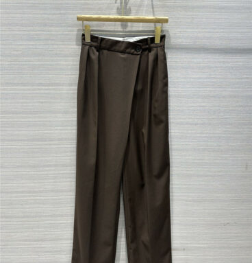 THE ROW high-end floor-length trousers