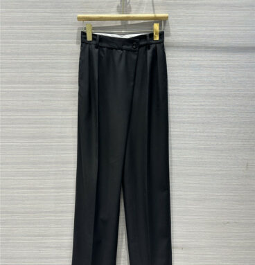 THE ROW high-end floor-length trousers