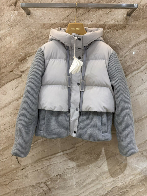 BC new cashmere and goose down jacket