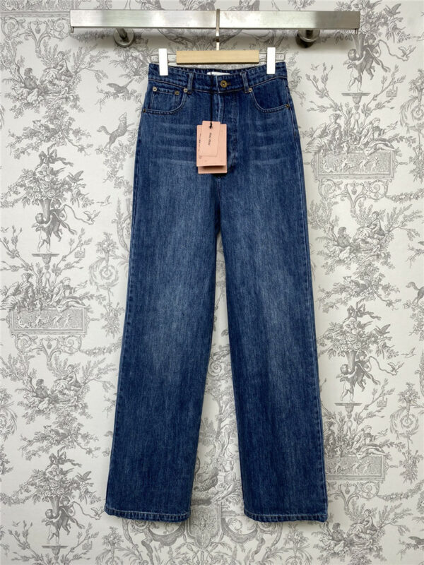 miumiu new early spring straight jeans