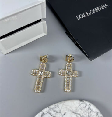 Dolce & Gabbana d&g cross earrings