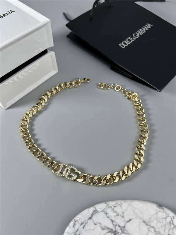 Dolce & Gabbana d&g Cuban necklace