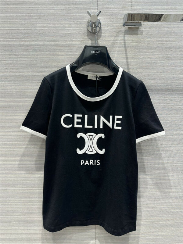celine new logo short T-shirt