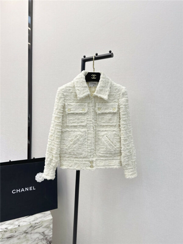 chanel new tweed four pocket jacket