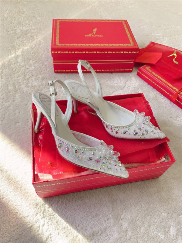 rene caovilla new wedding shoes