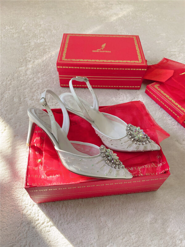 rene caovilla new wedding shoes