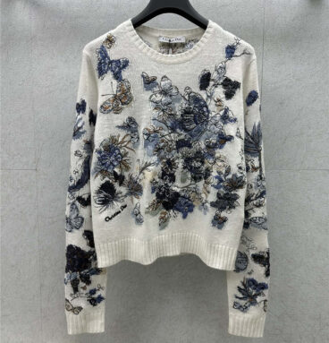 dior new butterfly jumper