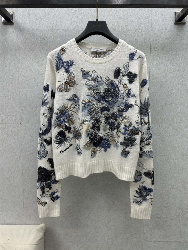 dior new butterfly jumper