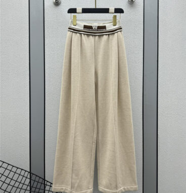 alexander wang composite velvet casual pants