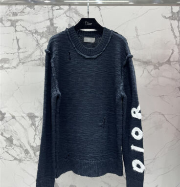 dior couple knitted sweater