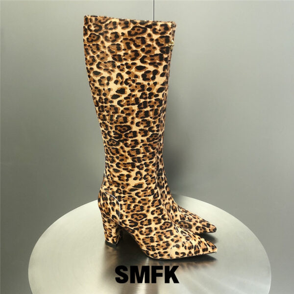 smfk Maillard retro high heel boots