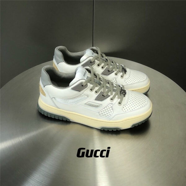 gucci distressed effect sneakers