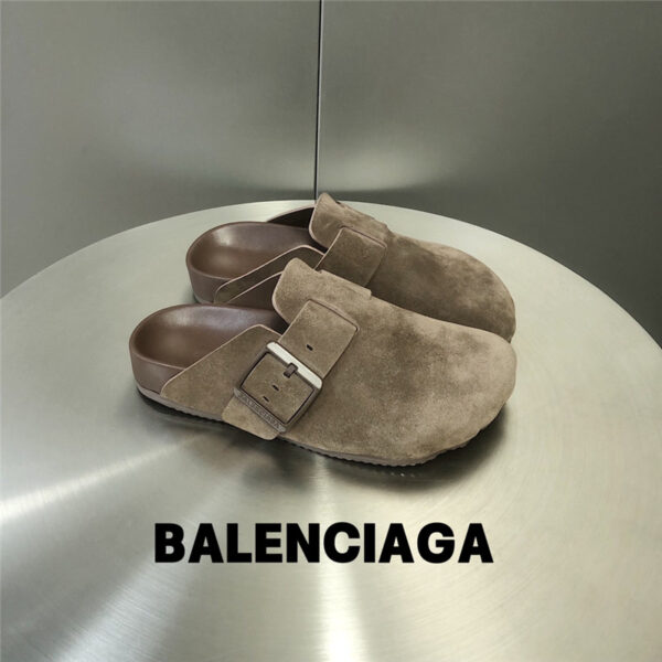 Balenciaga five-finger Birkenstock mules