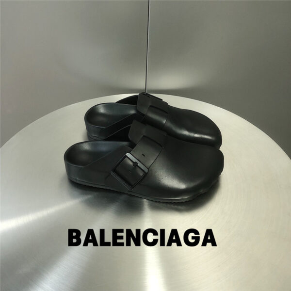 Balenciaga five-finger Birkenstock mules