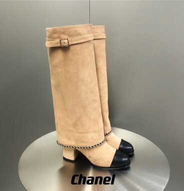 chanel trouser boots