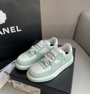 chanel macaron casual sneakers