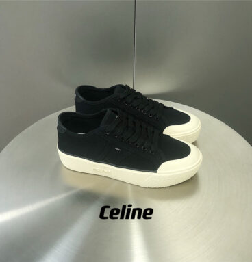 celine lace-up casual sneakers
