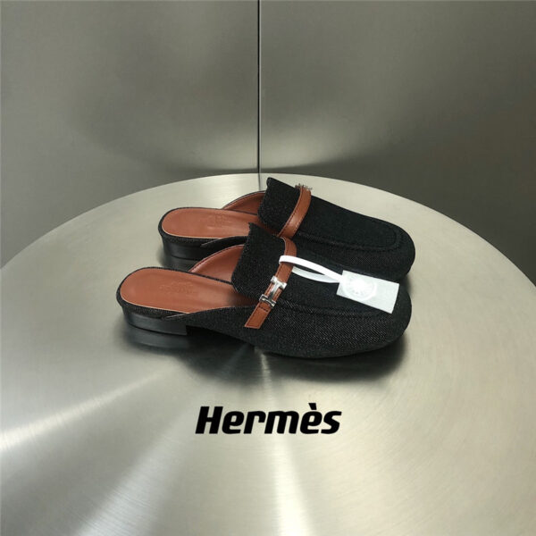 Hermès Lena half-mules