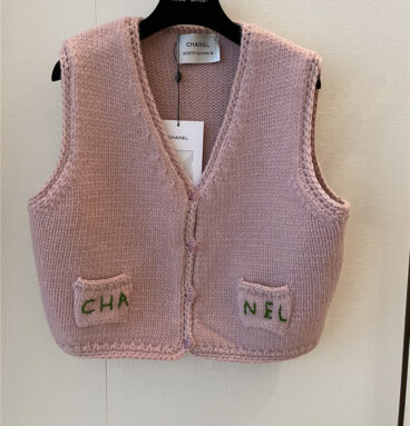 chanel new knitted vest