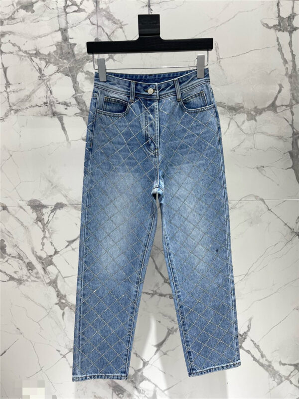 Balmain diamond jeans