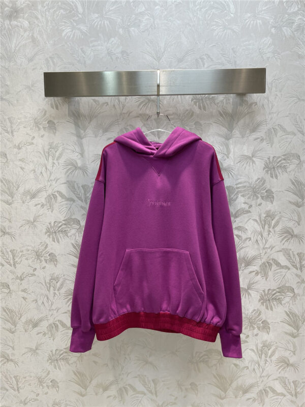 YSL hooded dragon fruit color sweatshirt