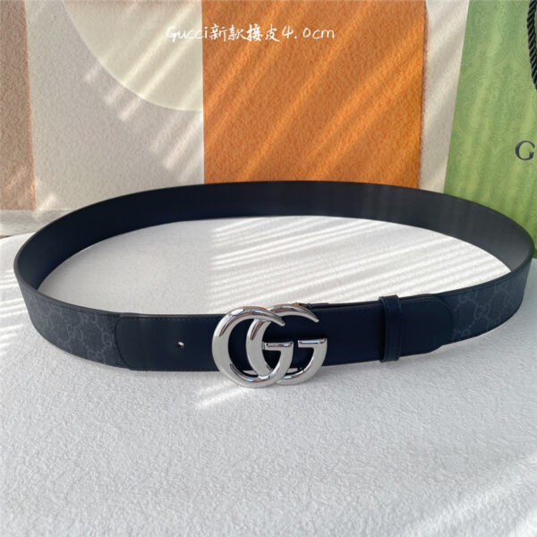 gucci new leather 4.0cm belt