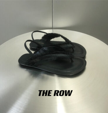 the row minimalist thong sandals