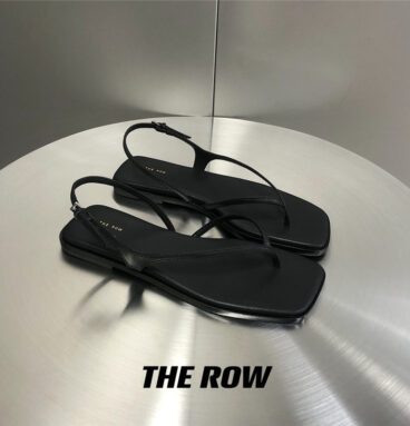 the row minimalist thong sandals