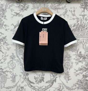 miumiu new simple T-shirt