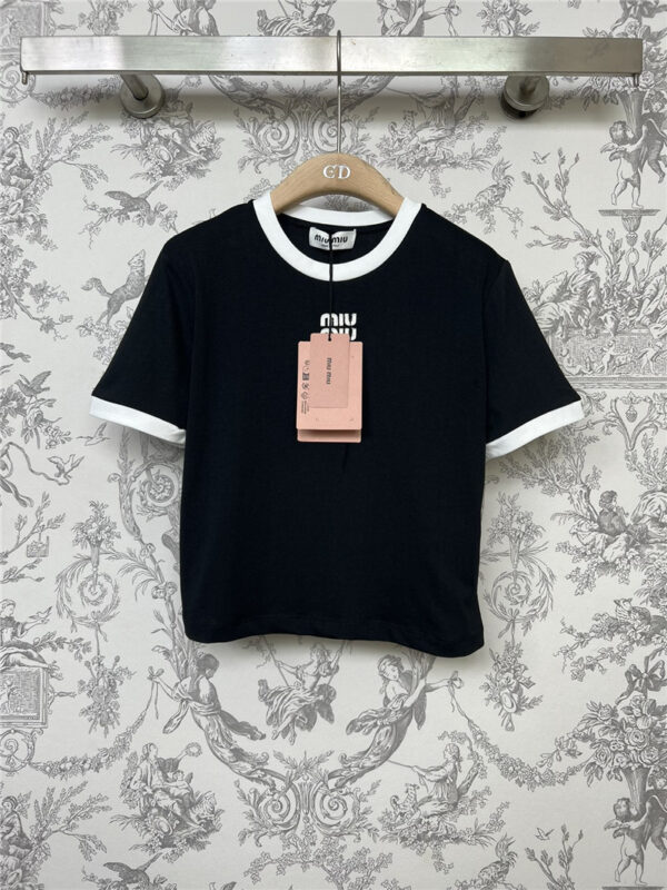 miumiu new simple T-shirt