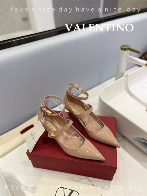valentino patent leather high heels