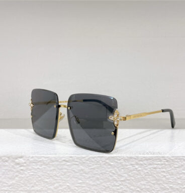 louis vuitton LV fashionable and versatile square sunglasses