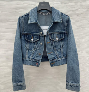 alexander wang early spring new series of denim jackets