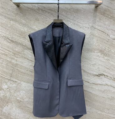 louis vuitton LV gradient jacquard temperament casual vest