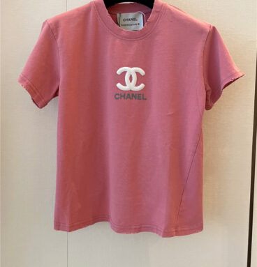 chanel new distressed short sleeves