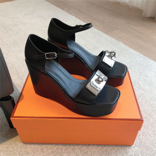Hermès new Kelly explosive series sandals