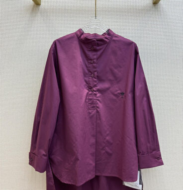 dior mulberry purple shirt